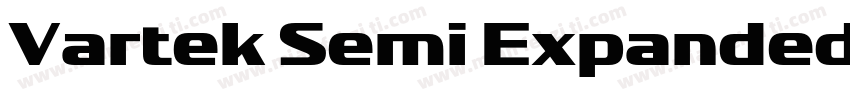 Vartek Semi Expanded Medium字体转换
